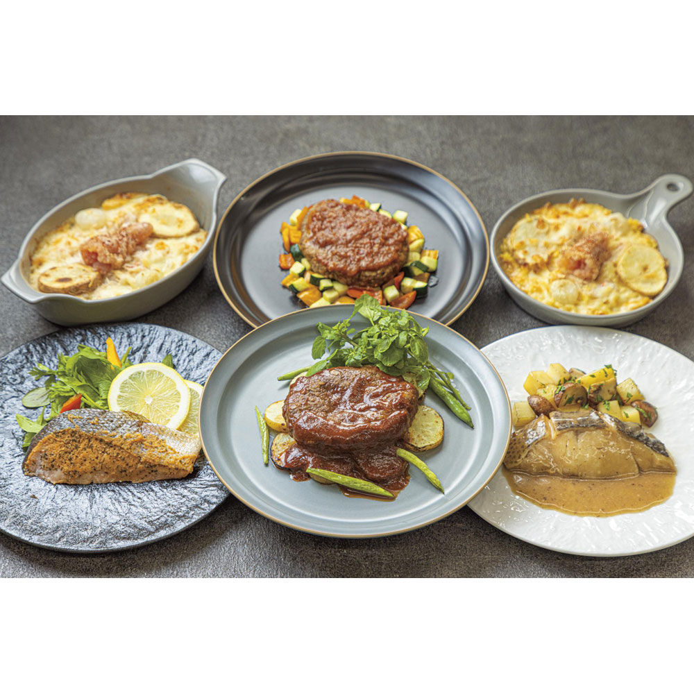 【敬老の日】レンジで簡単 肉と魚の洋風デリセット