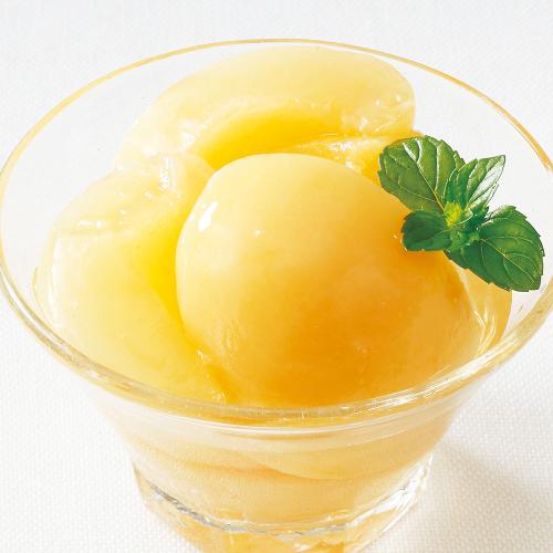 国産白桃缶詰（四割り）