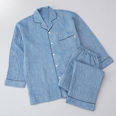 近江ちぢみ メンズパジャマ M→L