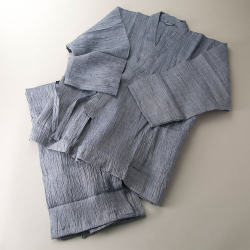 近江ちぢみ 作務衣 M→L