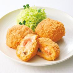 〈とんかつ　かつ喜〉風味濃厚海老クリームコロッケ