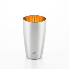 ビアタンブラー400ml（内面金メッキ仕上げ）