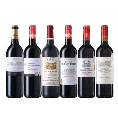 ◆厳選フランスボルドー3冠2冠含む金賞赤ワイン6本セット