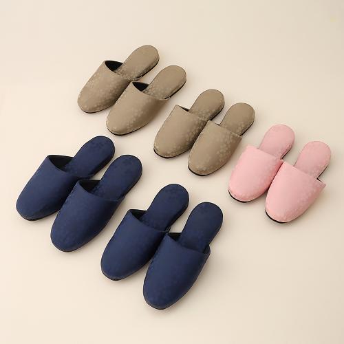 桜サテンジャガードスリッパ　色・サイズ違い5足セット