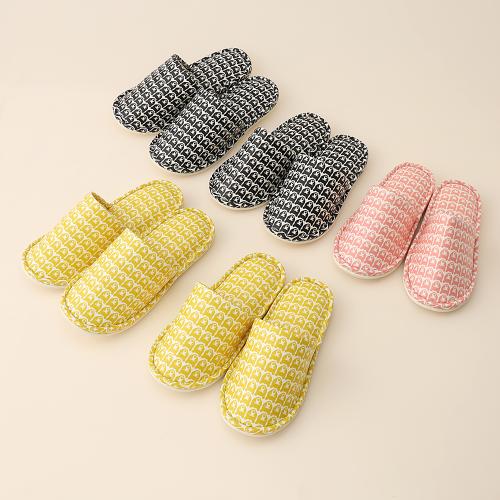 拭けるスリッパ　クマ　5足セット