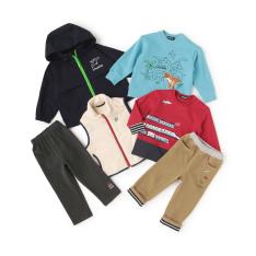 クレードスコープ2026年福袋BOYS6点セット 80cm→130cm