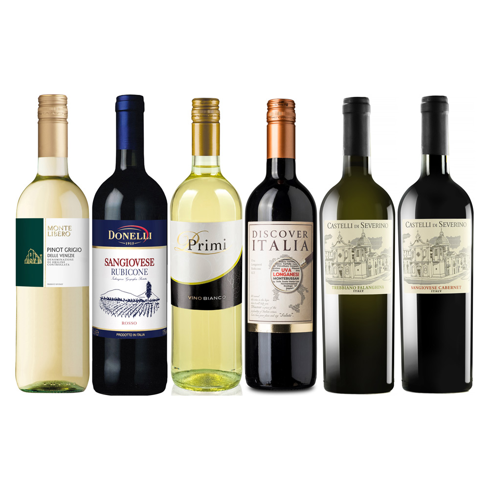 ワイン赤白飲み比べ6本セット