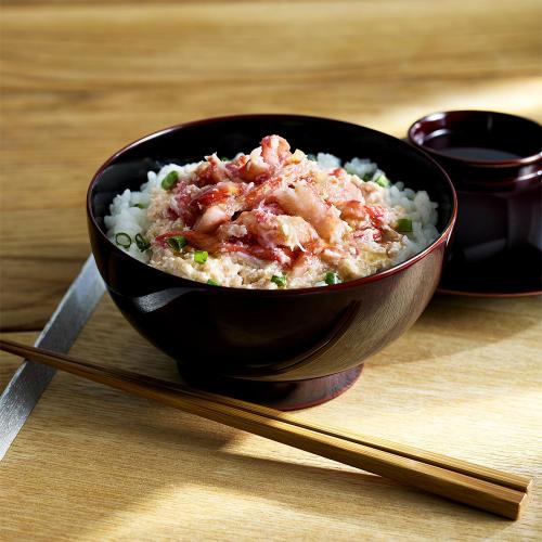 国産紅ずわいかにのとろ丼