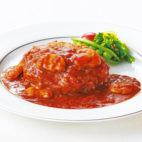 ハンバーグステーキ シャスールソース