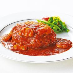 ハンバーグステーキ シャスールソース