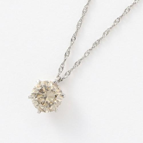 Pt2．077ct SI2 ダイヤペンダント
