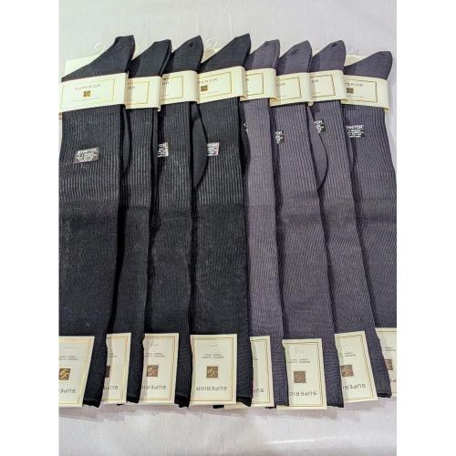 ロングホーズビジネスソックス（8足セット）S→L