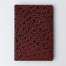 お薬手帳入れ兼パスポートケース 薔薇