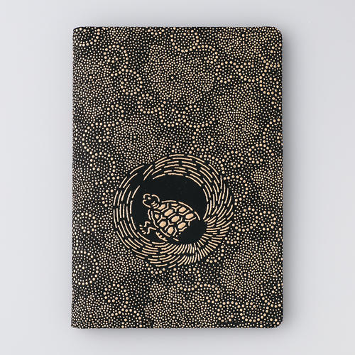 お薬手帳入れ兼パスポートケース 鶴亀