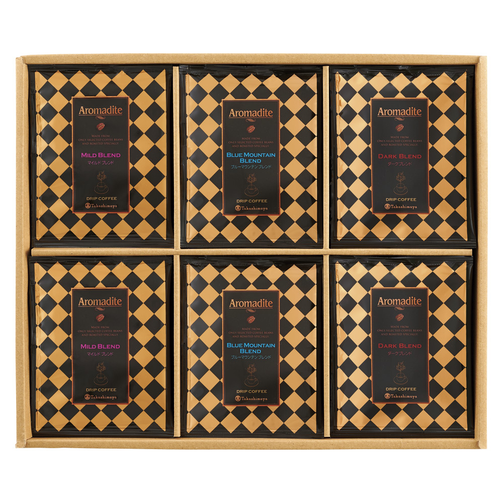 〈高島屋アロマディーテ〉ドリップコーヒー詰合せ TCA-25S×2箱セット