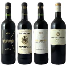 ボルドー　訳あり赤ワイン4本セット