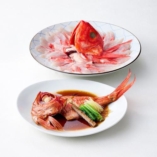 松輪金目鯛 お刺身しゃぶしゃぶ・煮付けセット