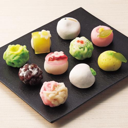 〈福田屋〉上生菓子10種詰合せ（冬）