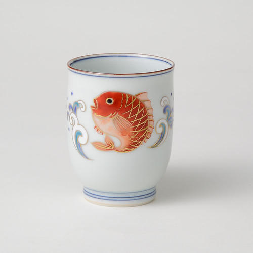 陶峰窯 めで鯛 湯呑
