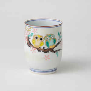 京焼・清水焼 炭渓窯 染赤銀彩鎖文 組湯呑 | 商品詳細 | 高島屋