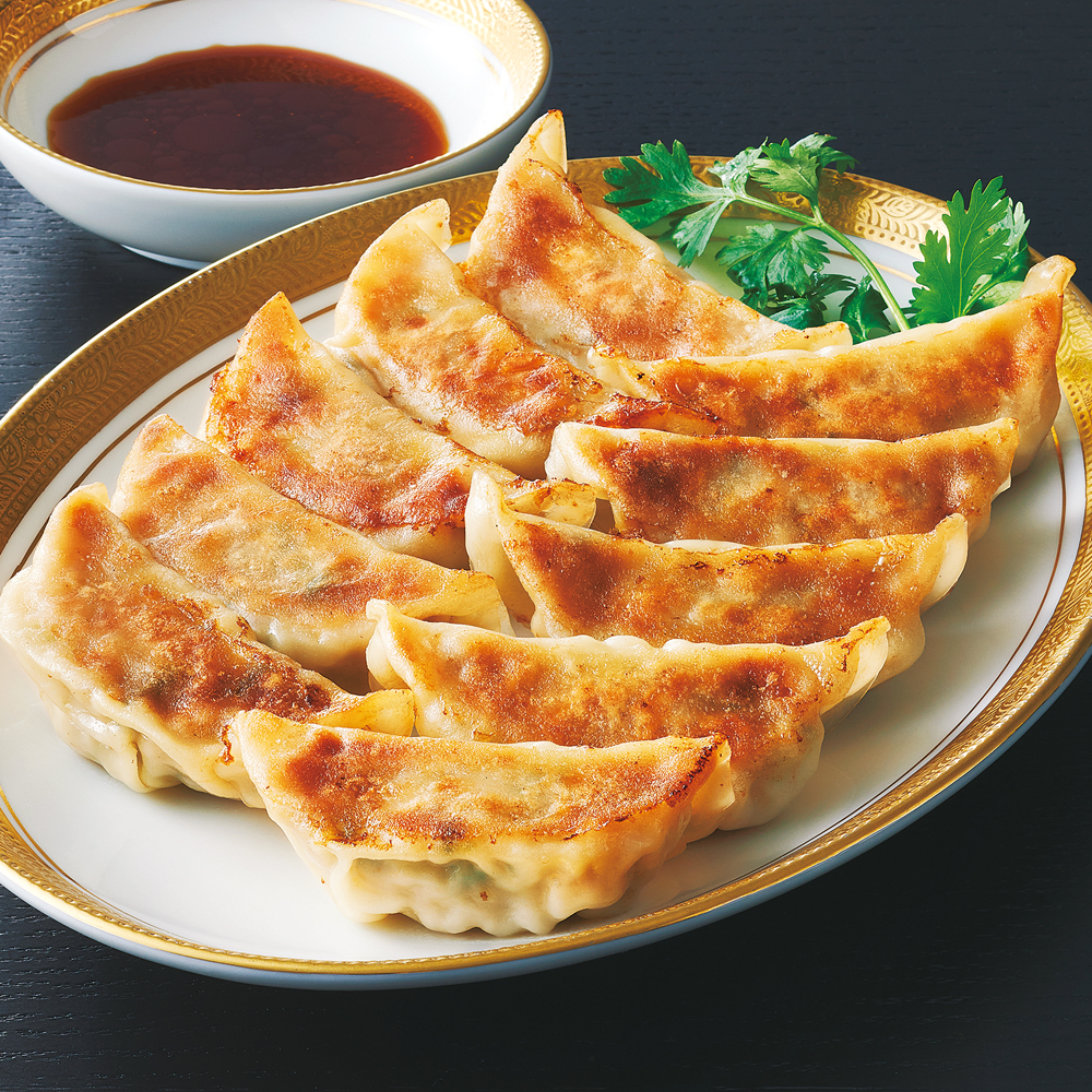 レンジでできる焼餃子