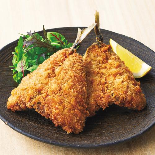 〈丸七佐藤水産〉レンジでサクサク 大判あじフライ