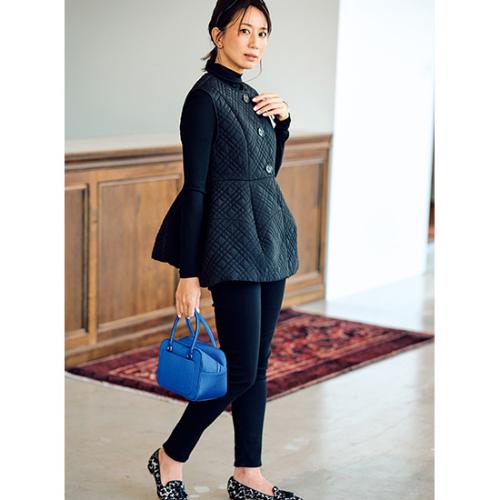 キルティングジレ