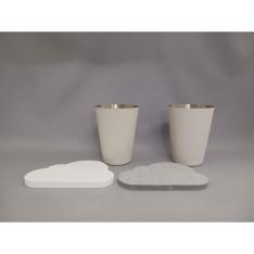 福袋 タンブラー＆コースター 各2個セット（白）