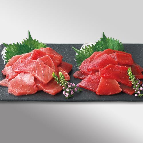 天然本まぐろ切落しセット