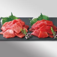 天然本まぐろ切落しセット