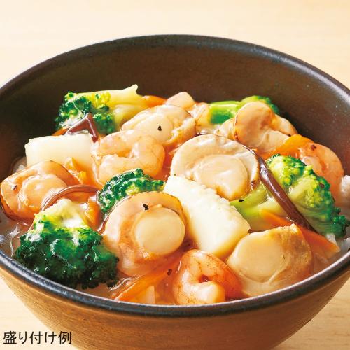 海鮮塩あんかけ丼の具
