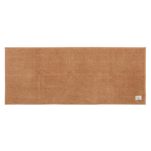 BBコレクション フラフィット ヘリンボン キッチンマット120cm