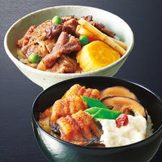 国産鰻めしと黒毛和牛すき焼きめし詰合せ