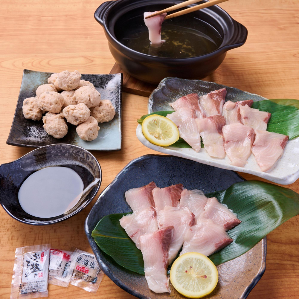 ぶりしゃぶとつみれ「ととまる」セット