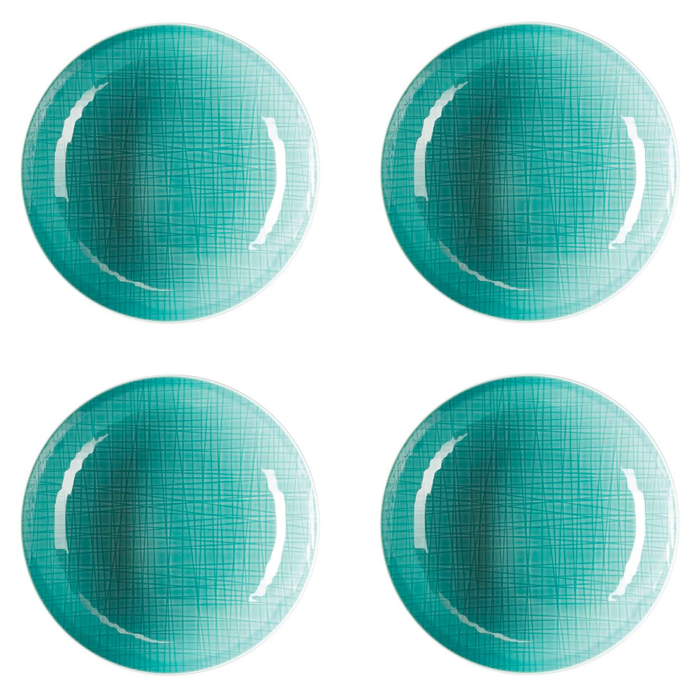 アクア　深皿4枚セット