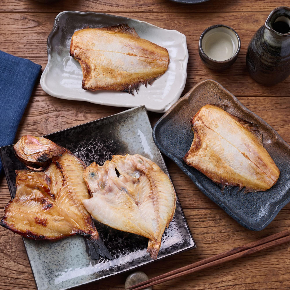 若狭の地魚 干物詰合せ（連子鯛・宗八かれい）