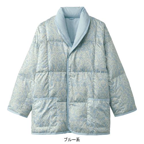 男女兼用　洗える羽毛入ショートガウン