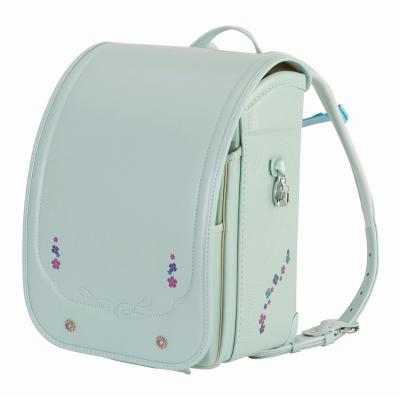 新品】ランドセル 女の子 高級人工皮革 ホワイト 遅 ハート リボン 可愛い