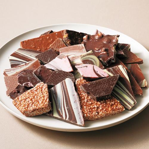 〈チュベ・ド・ショコラ〉割れチョコミックスアラカルト