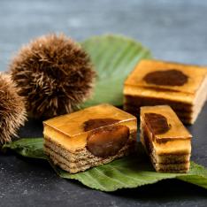 【敬老の日】わらび餅のバウム10個入［黒豆・マロン］