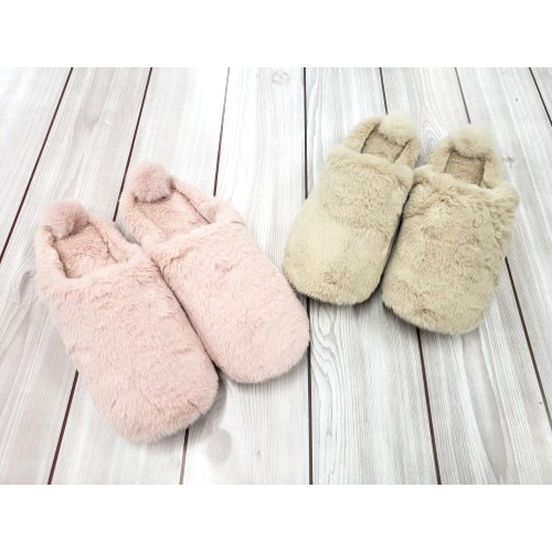 ウサギのしっぽスリッパMサイズ2足セットI