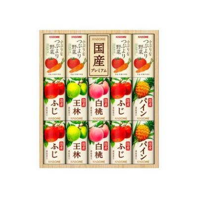 小ぶりなつぶより野菜+国産フルーツジュース