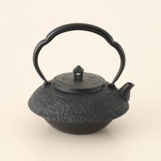 南部鉄器　鉄瓶　黒焼付　1.2L