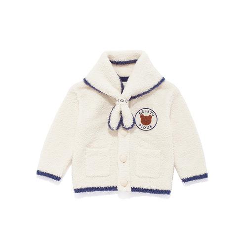 ［BABY］ベビモコアニマルブレッドカーディガン&スカーフセット