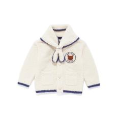 ［BABY］ベビモコアニマルブレッドカーディガン&スカーフセット