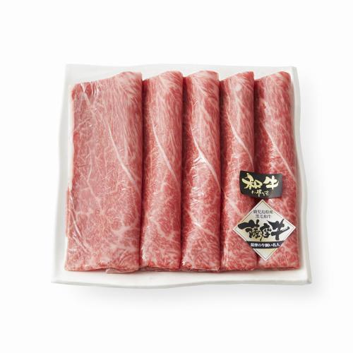 【敬老の日】国内産黒毛和牛 肩・三筋 すきやき用