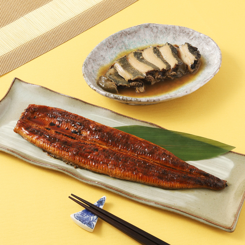 あわび煮貝・うなぎ蒲焼詰合せ