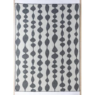 ウール シングルブランケット マーガレットローズ グレー