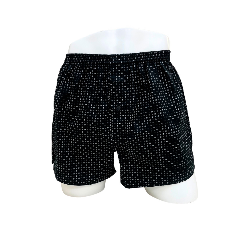 小紋ドット柄 トランクス 前開き M→L