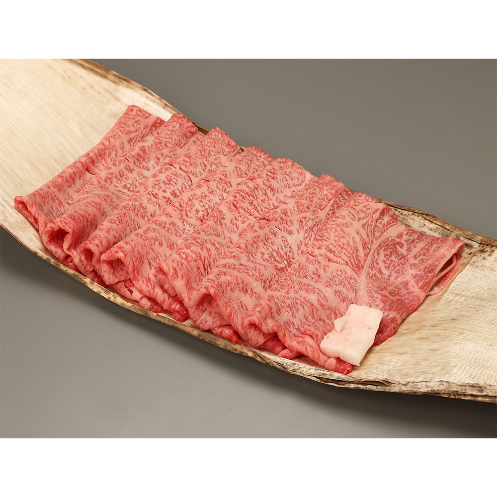 ＜高島屋契約牛牧場＞東北産黒毛和牛肩ロースすき焼き用